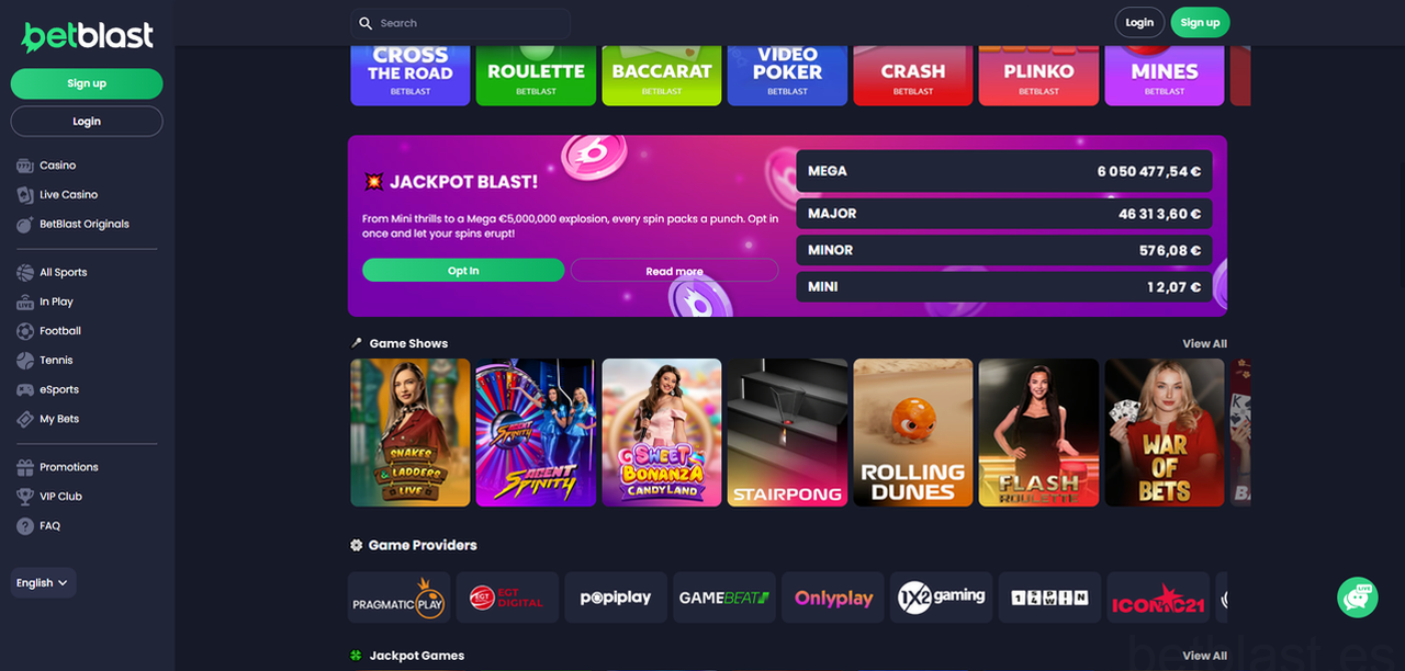 Betblast Casino Casino